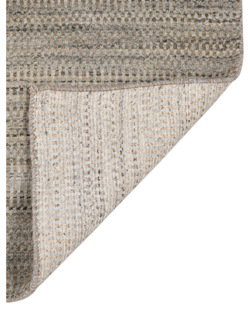 Rufina Handmade Wool Blend Area Rug, Beige, 3'x5'