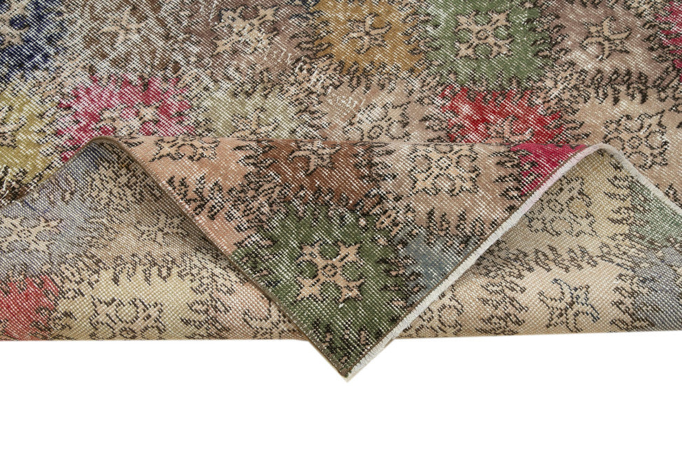 Rug N Carpet - Hand-knotted Anatolian 4' 11'' x 8' 6'' Rustic Area Rug
