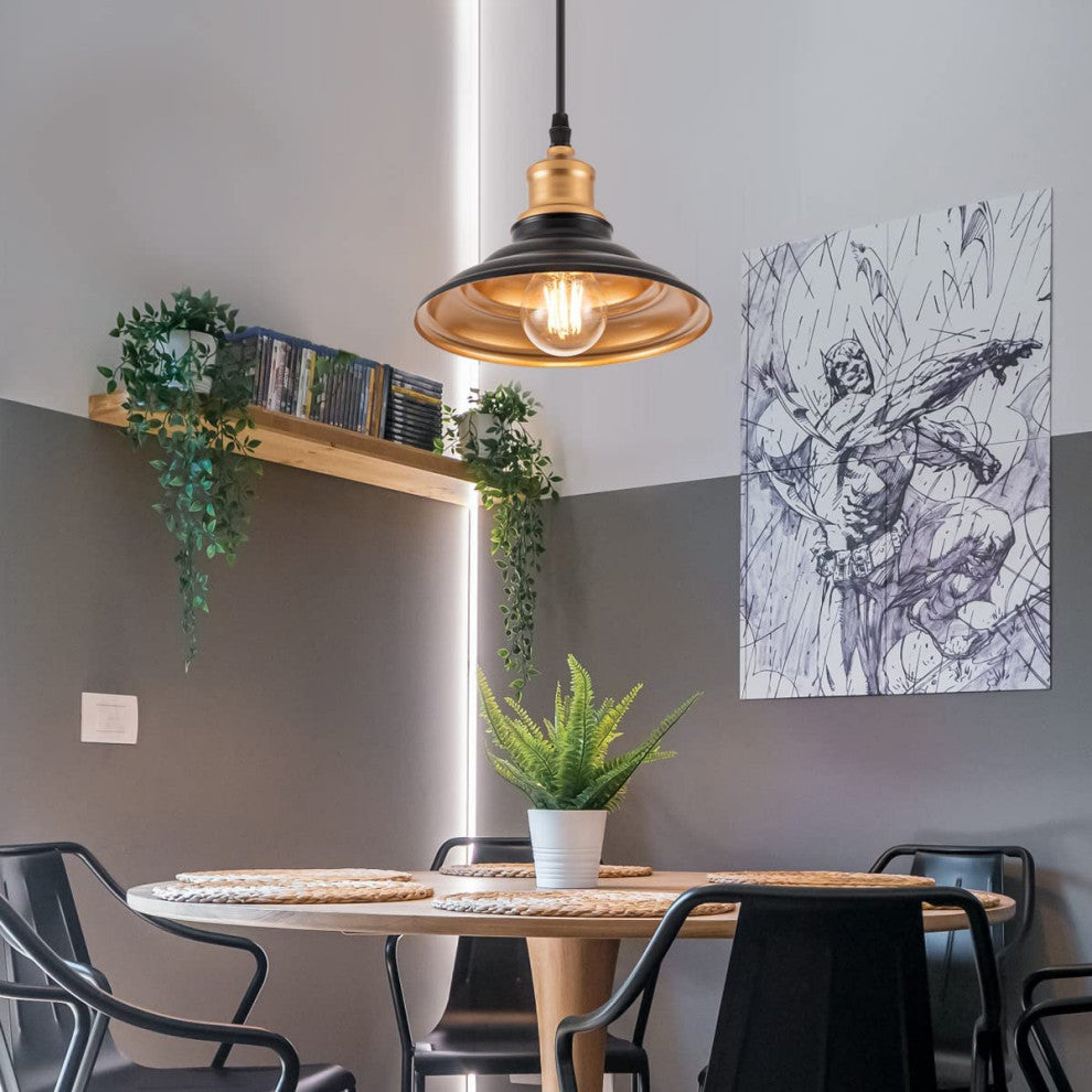 Black Pendant Lighting for Kitchen Island Barn Gold Hanging Pendant Light