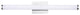 Lorretta Bathroom LED Vanity Bar, 18"