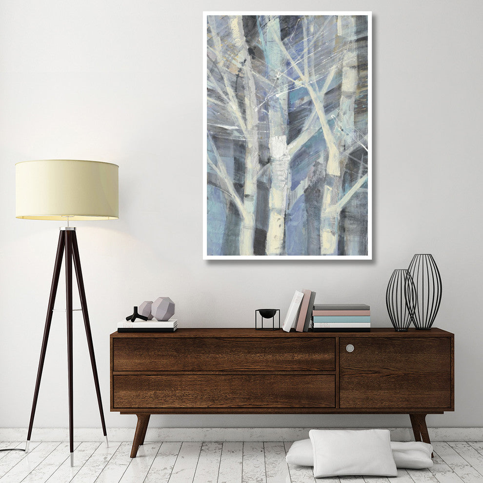 "Winter Birches I" Digital Paper Print by Albena Hristova, 42"x62"