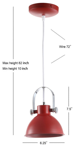 Safavieh Rove Pendant, Red