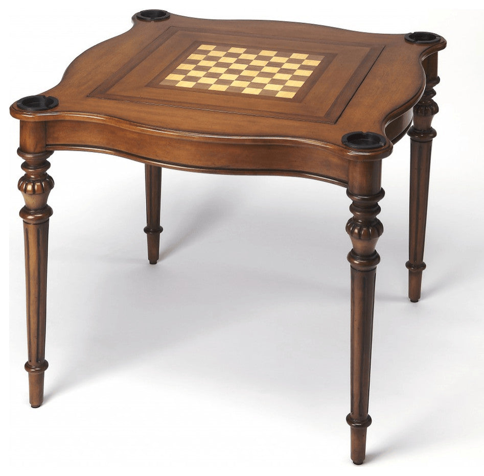 Antique Cherry Multi Game Table