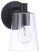 Emilio Wall Sconce 1  Light  Flat Black