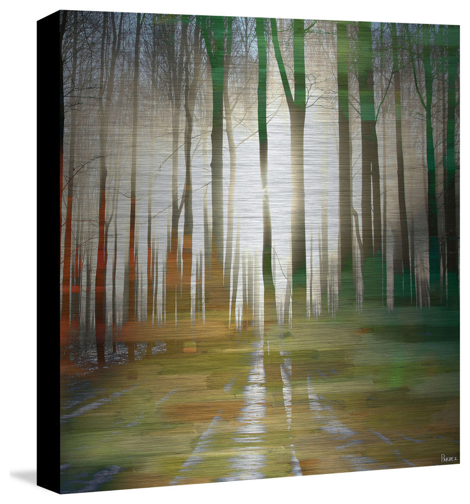 "Ajax" UV Ink Print on Brushed  Aluminum, 32"x32"