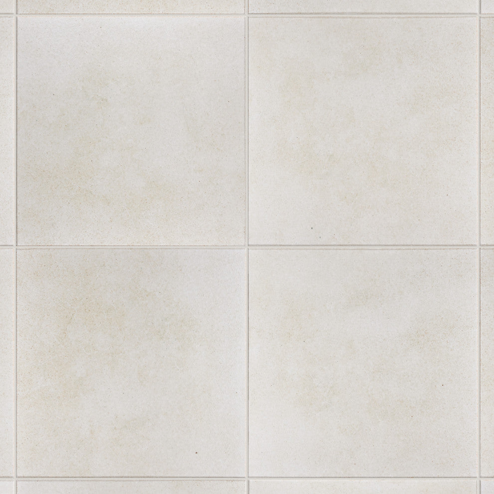 Klinker Retro Quarry Floor and Wall Tile, Blanco