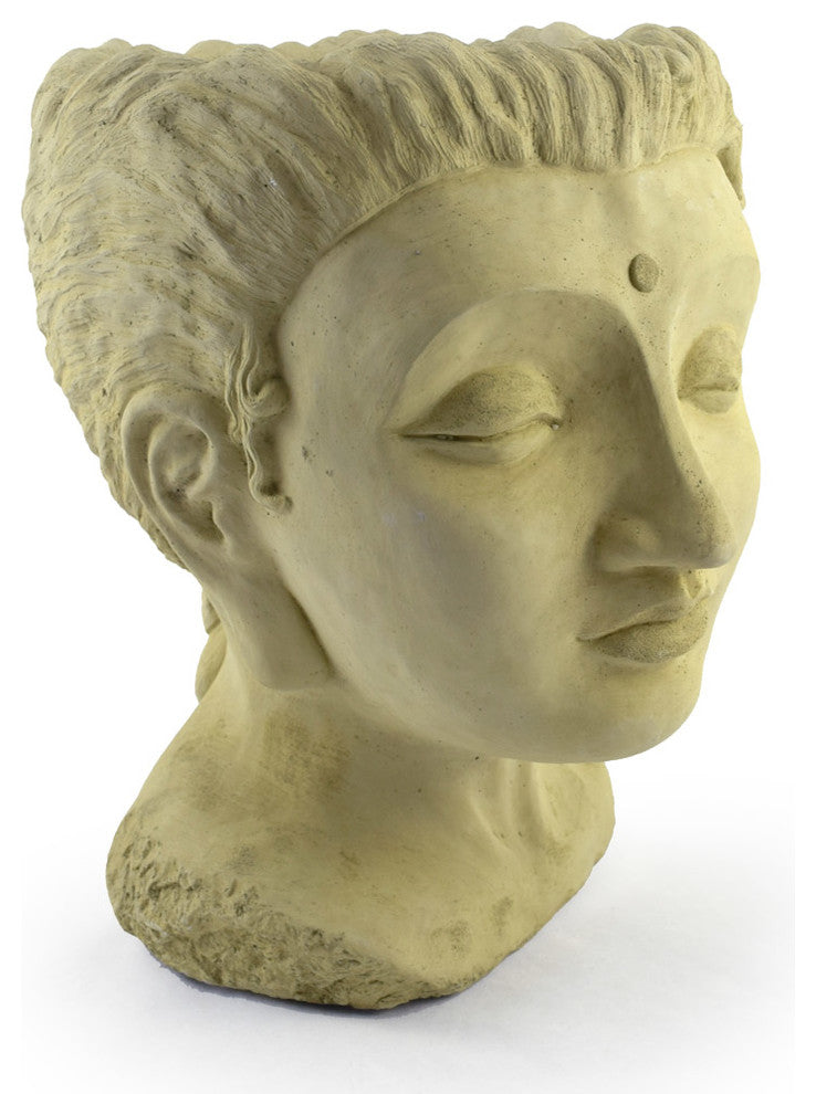 Maharani Princess Cast Stone Garden Planter