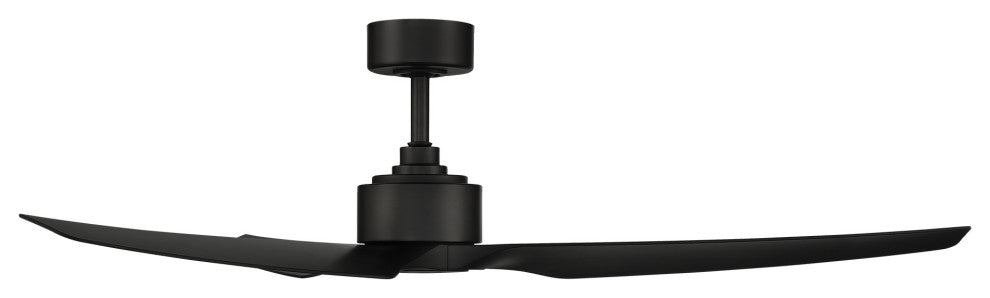 Terminator Indoor/Outdoor 3-Blade Germicidal Smart Ceiling Fan 54" Matte Black