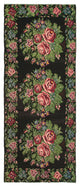 Rug N Carpet - Handmade Bessarabian 6' 5'' x 15' 5'' Vintage Floral Kilim Rug