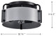 Altos 3 Light 14" Semi Flush