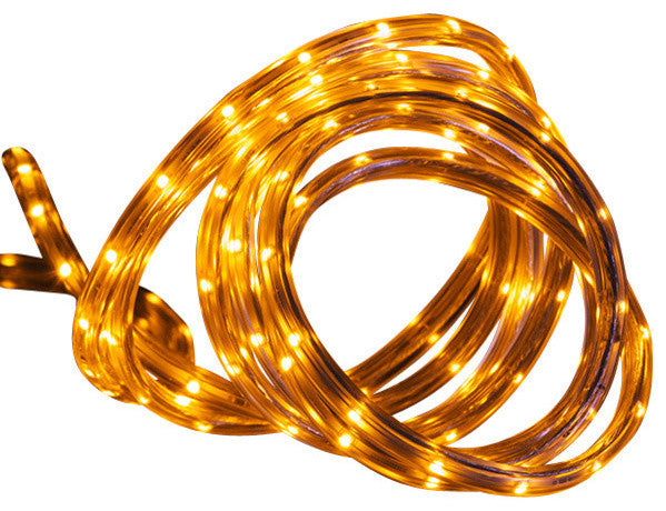 10' LED Indoor/Outdoor Christmas Linear Tape Lighting, Amber