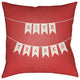 Banner Pillow 18x18x4