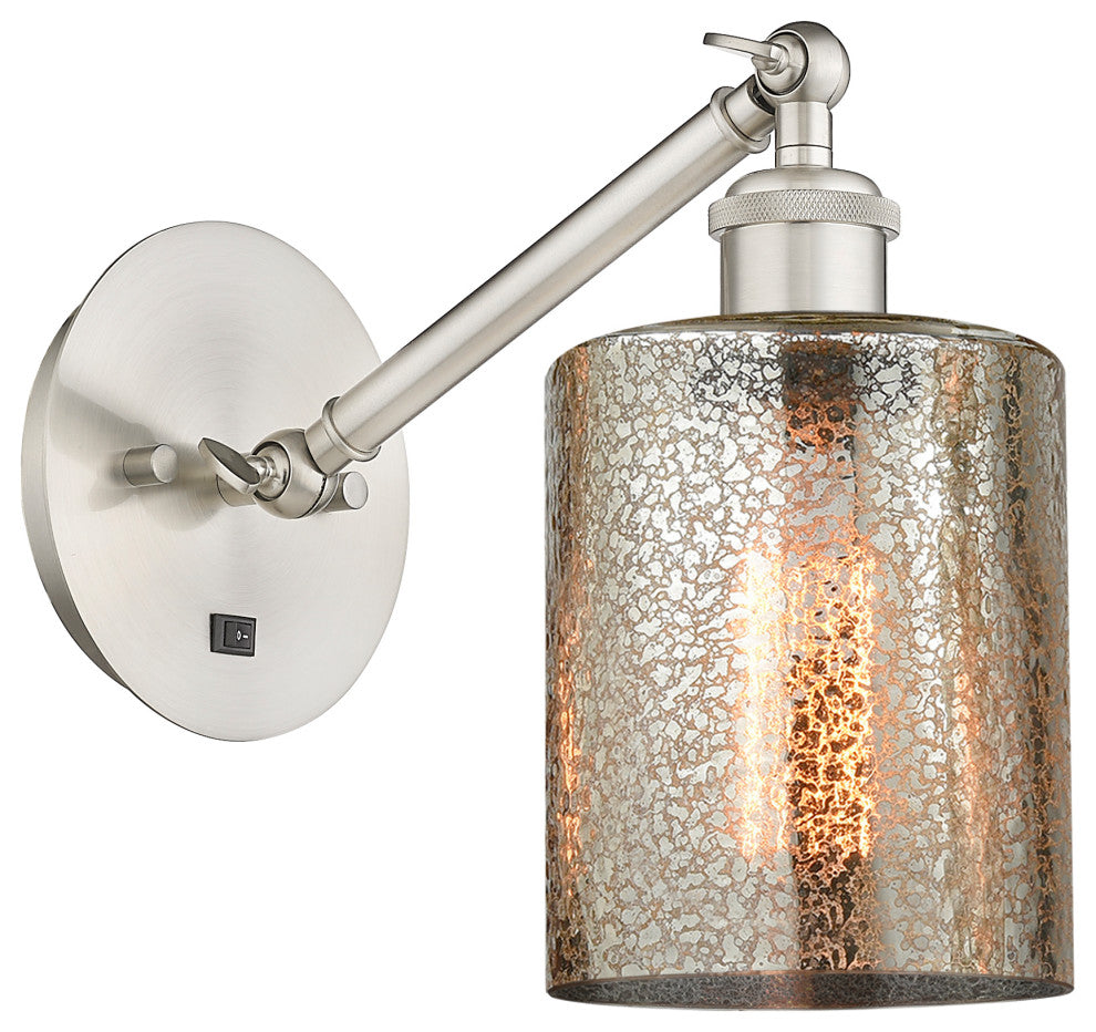 Innovations 317-1W-SN-G116-LED 1 Light Sconce, Brushed Satin Nickel