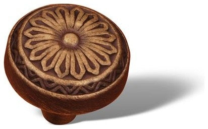 Antique English RKI Flowery Ornate Knob, RKICK206AE