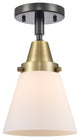 INNOVATIONS LIGHTING 447-1C-BAB-G61-LED Small Cone Flush Mount