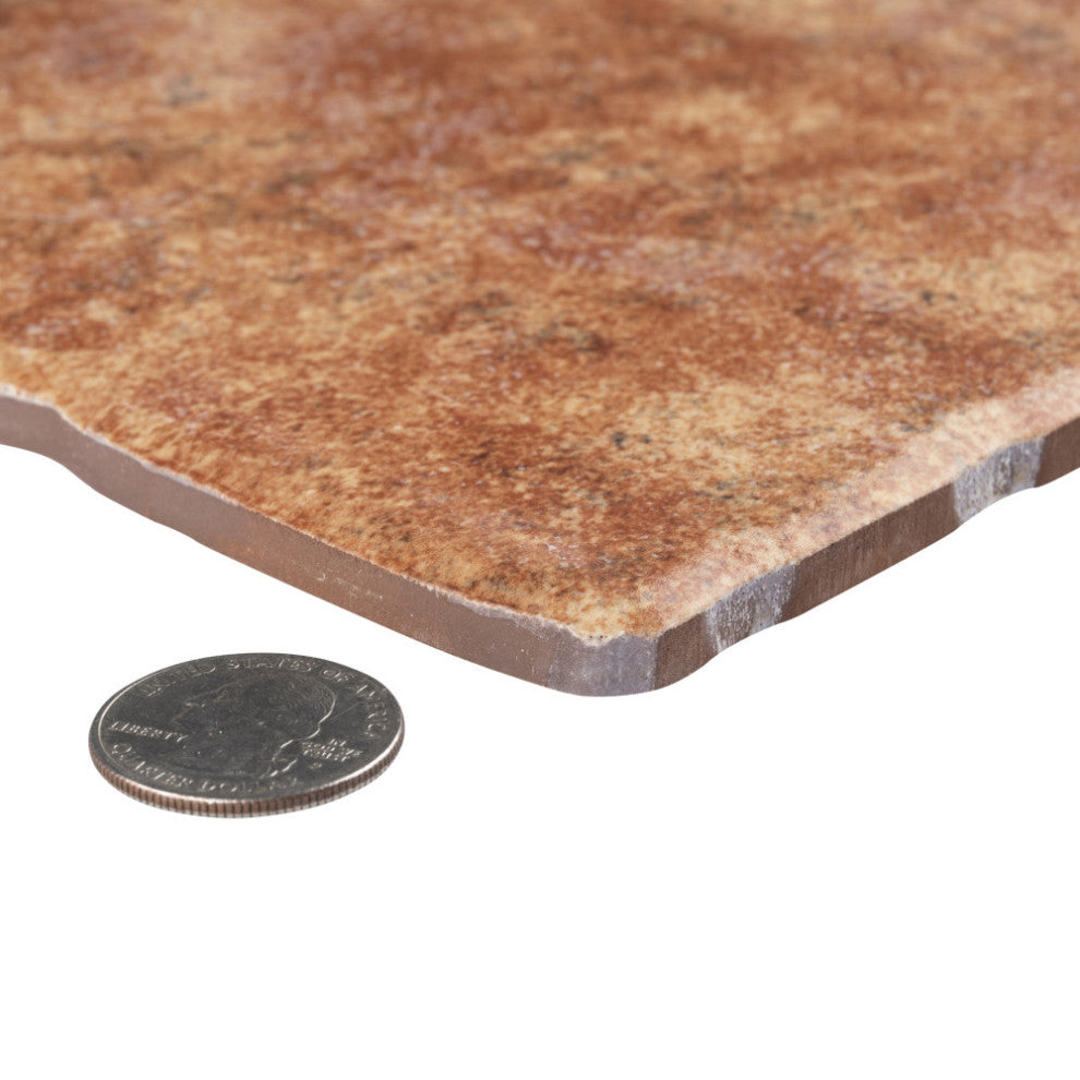 Costa Marron Ceramic Floor and Wall Tile
