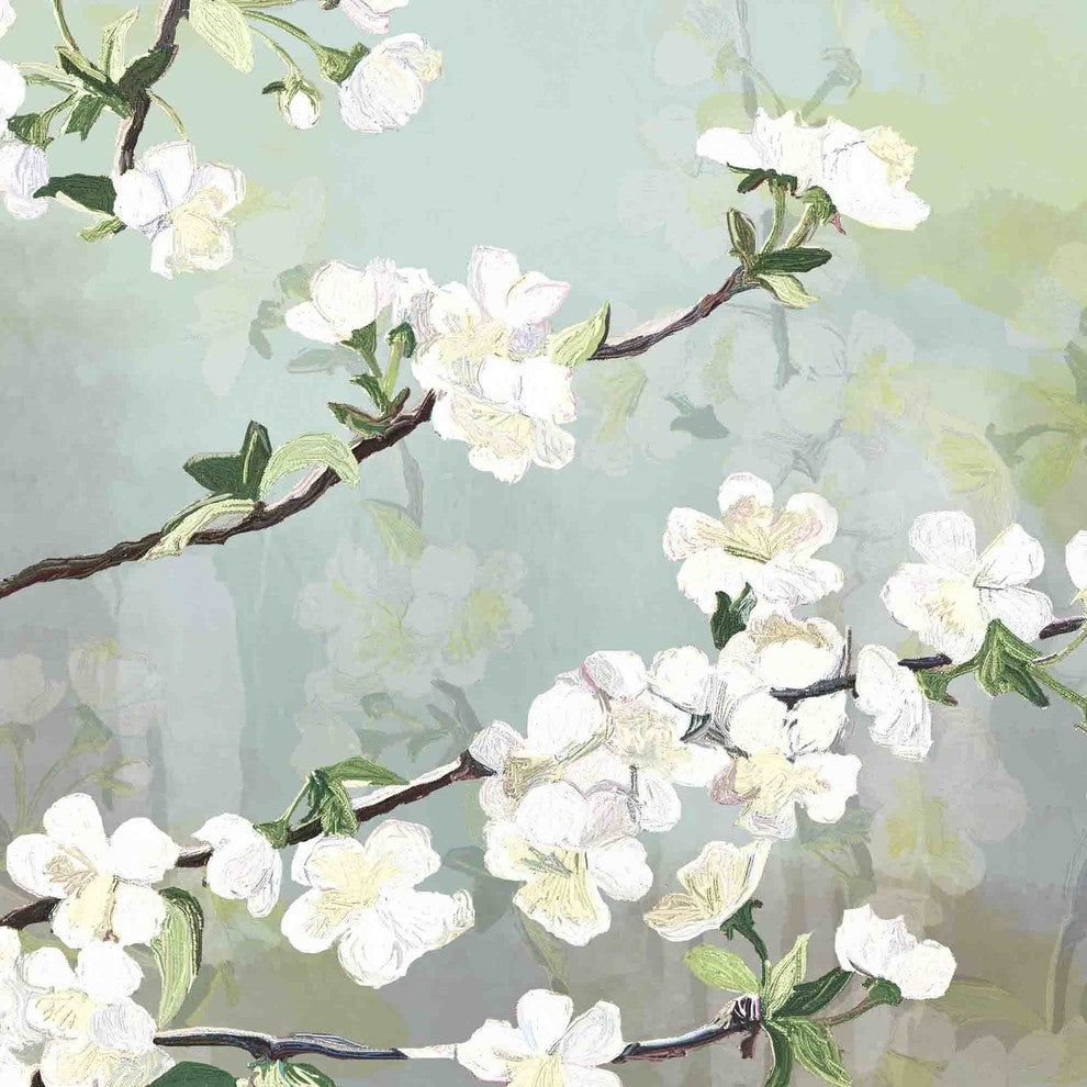 "Pretty Whites" Painting Print on Canvas