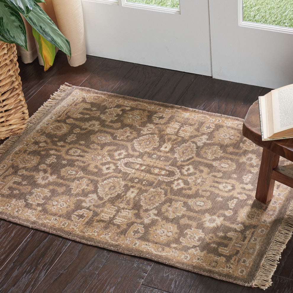 Nourison Aldora 2' x 3' Mocha Vintage Indoor Area Rug