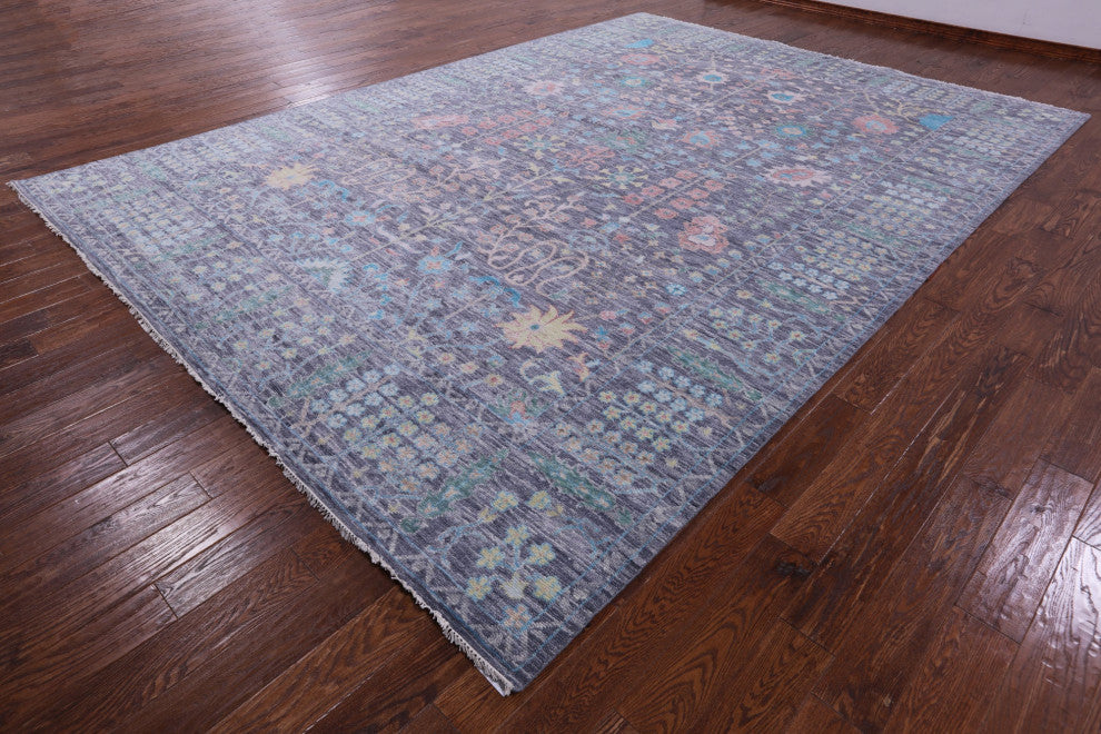10' 1" X 14' 2" Turkish Oushak Handmade Wool Rug - Q13330