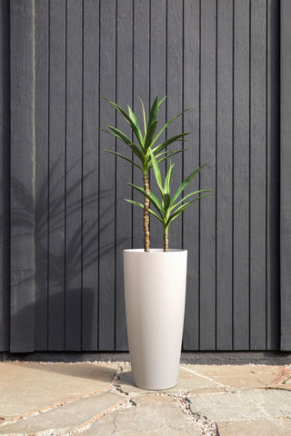 Veradek Pure Series Selena 28" Planter, White, One Pack