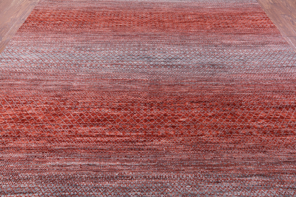 Savannah Grass Hand Knotted Wool Rug 10' 0" X 14' 0" - Q13411