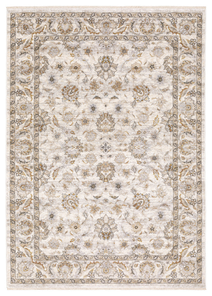 Oriental Weavers Maharaja Indoor Rug Ivory/ Grey 9'10" X 12'10"