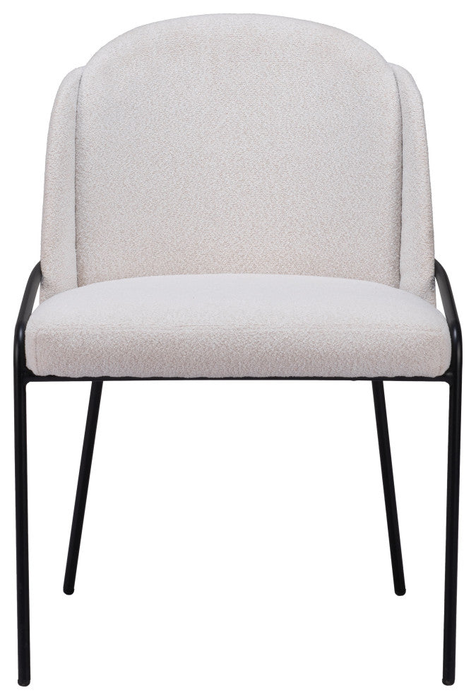 Jambi Dining Chair (Set of 2) Ivory