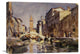 "Venetian Canal, 1913" Artwork, 22"x16"