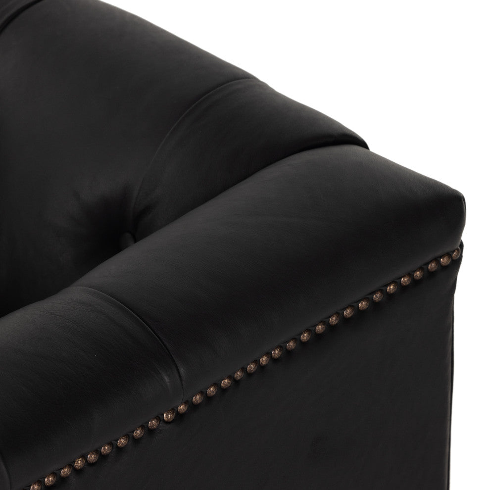 Maxx Swivel Chair-Antique Black