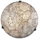 ELK LIGHTING 534-2Whc Diamante 2-Light Flush Mount White Crackled
