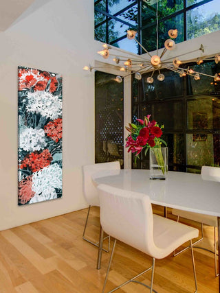 "Flowers Veg" Painting Print on Canvas