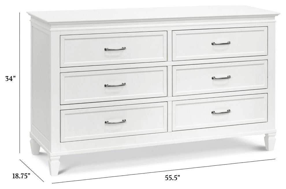 Darlington 6-Drawer Assembled Dresser
