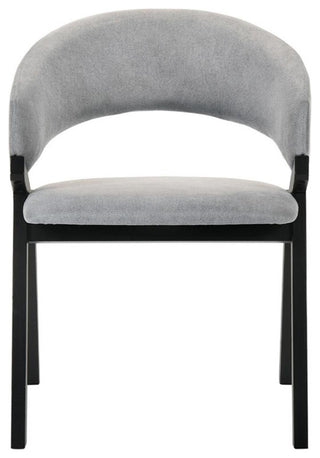 Armen Living Westmont and Talulah 5-Piece Modern Wood Dining Set in Gray/Black