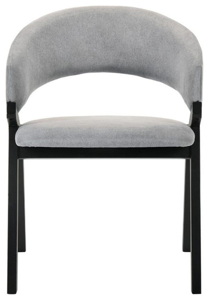 Armen Living Westmont and Talulah 5-Piece Modern Wood Dining Set in Gray/Black