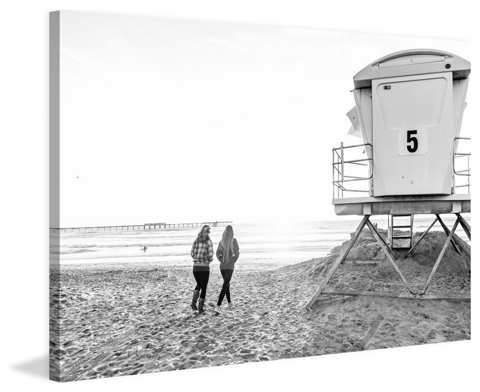 "Walks With Friends" Painting Print on Wrapped Canvas