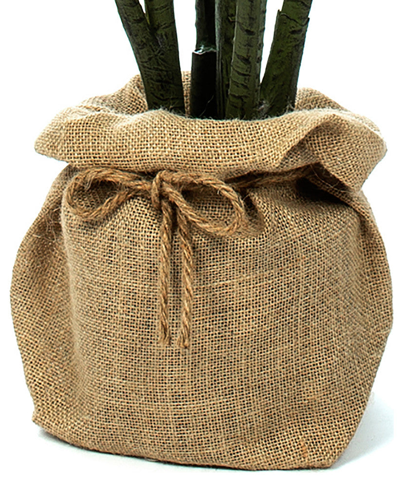 73.23" Artificial Fiddle Leaf Fig Plant, Planter, Set of 2