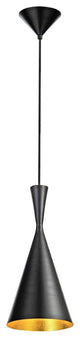 Elite Living Modern Ceiling Pendant Light 7" 1-light, Black