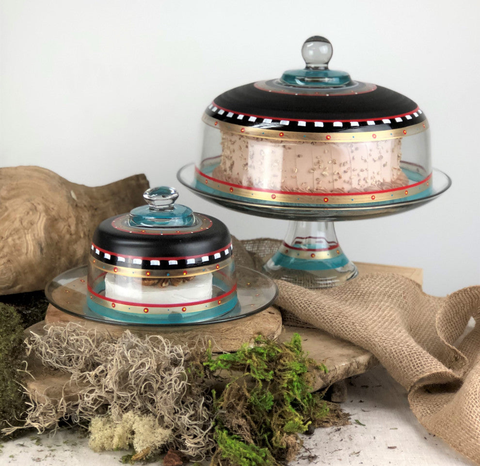 Mosaic Chalk Cake Dome