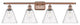 Innovations 516-4W-AC-GBC-84 4 Light Bath Vanity Light, Antique Copper