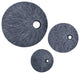 30" Contemporary Grey Round Wall Art