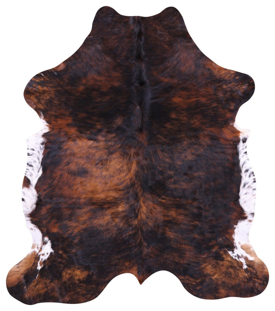 6' 0" X 5' 7" Natural Cowhide Rug C2036
