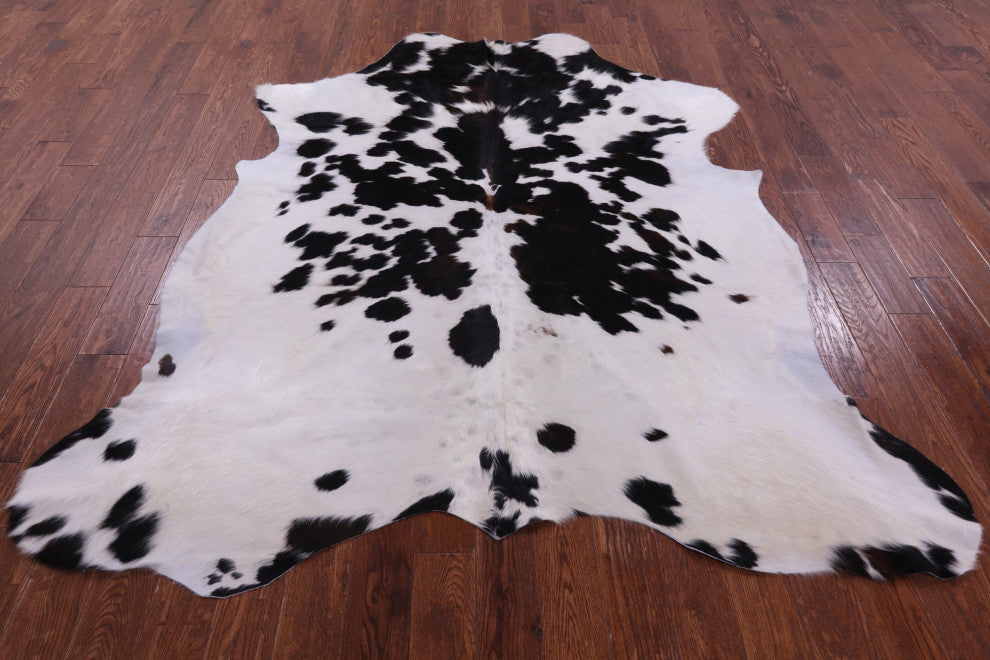 Natural Cowhide Rug 7' 10" X 6' 10" C1781