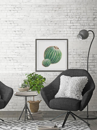 "Natural Introversion" Framed Painting Print, 12"x12"