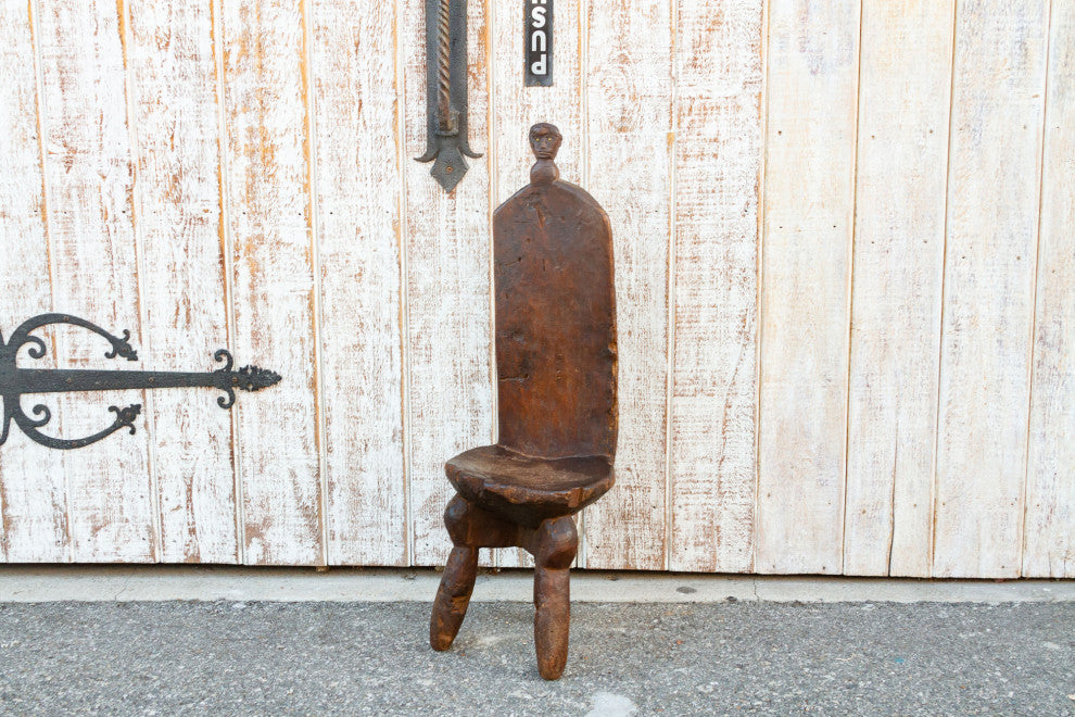 Antique African Tribal Ceremonial Chair