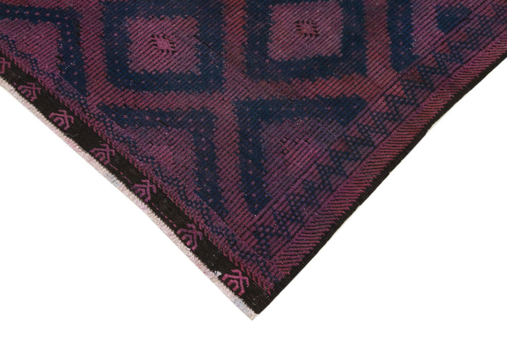 Rug N Carpet - Handwoven Anatolian 7' 3'' x 11' 8'' Rustic Wool Kilim Rug
