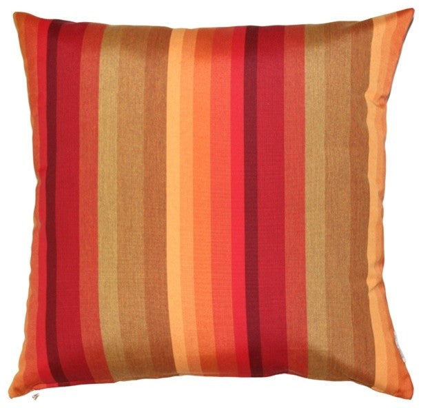 Pillow Decor - Sunbrella Astoria Sunset 20 x 20 Outdoor Pillow