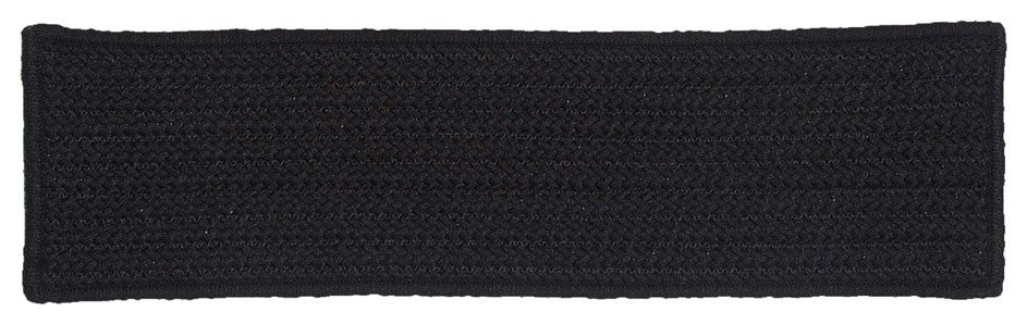 Colonial Mills Stair Tread Simply Home Solid Black Stair Tread