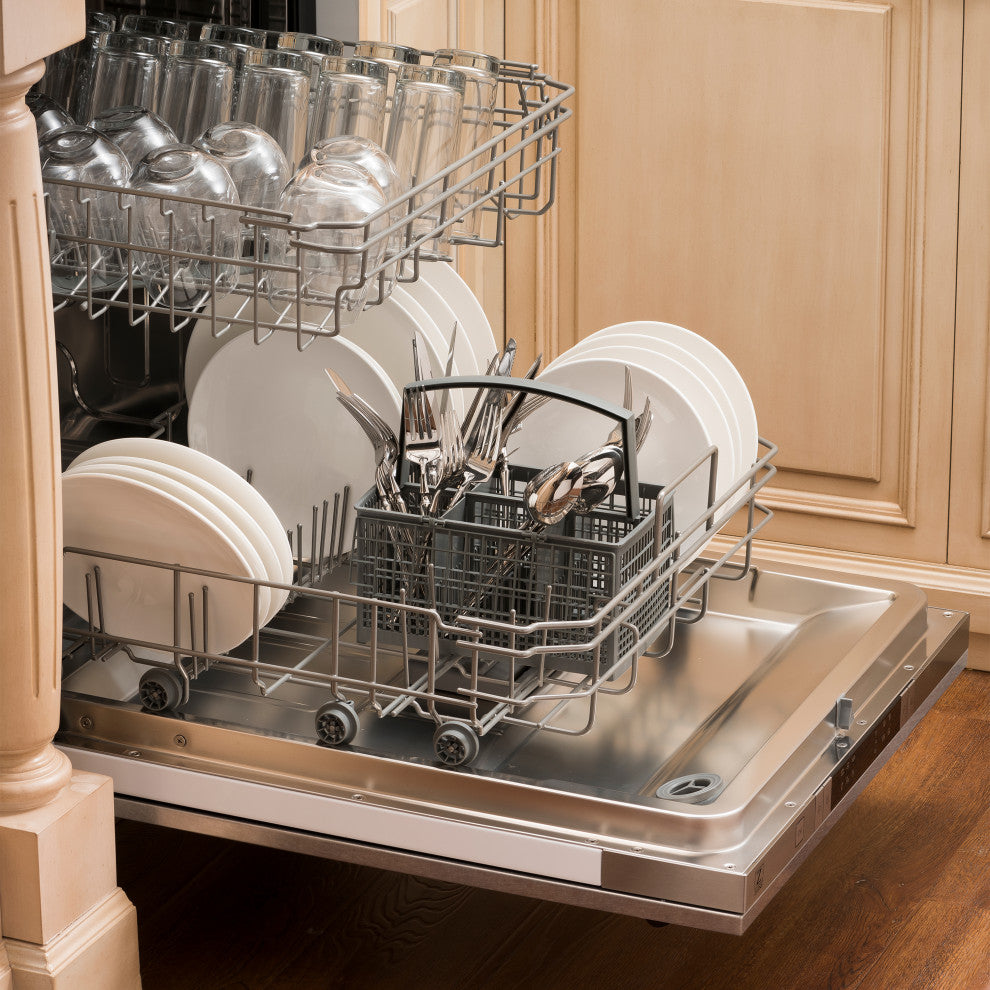 24" Top Control Dishwasher, DuraSnow DW-SN-H-24