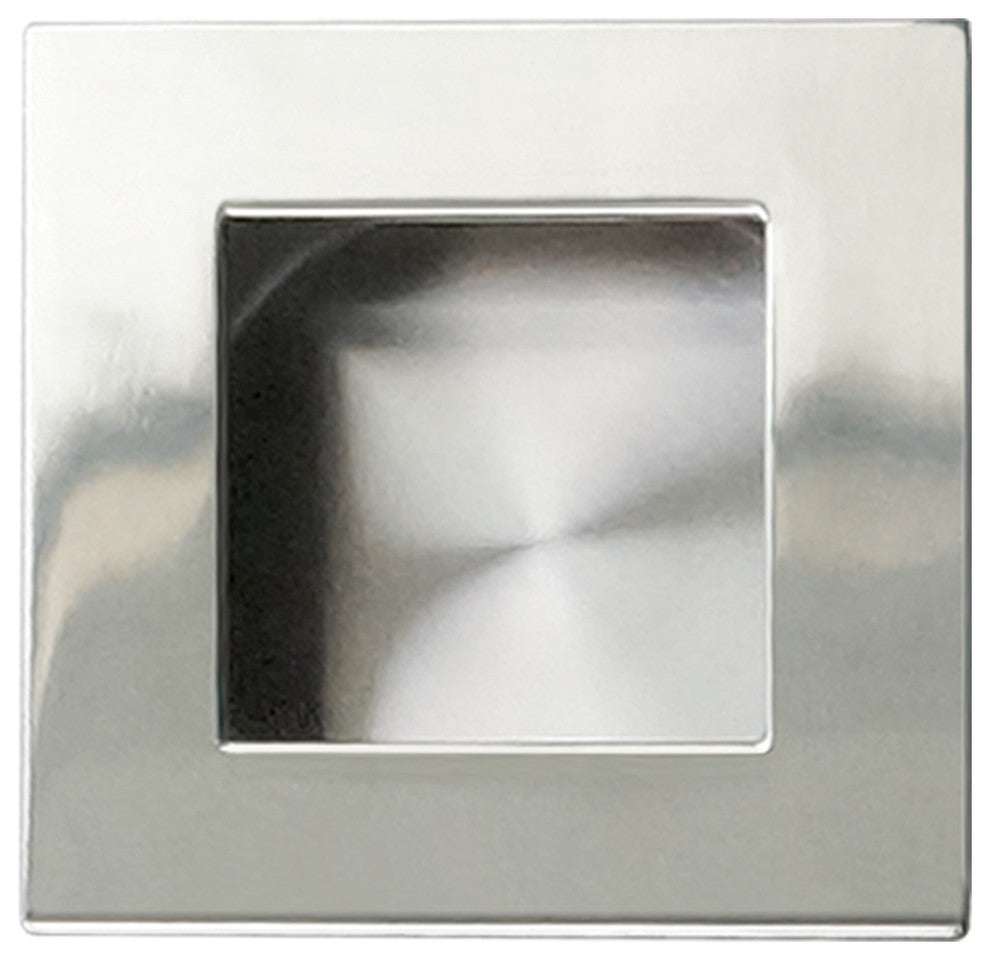 Square Pocket/Cup Pull With Square Opening, Concealed Fixing