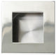 Square Pocket/Cup Pull With Square Opening, Concealed Fixing